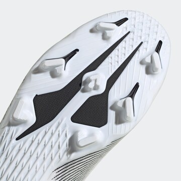 Chaussure de foot 'X GHOSTED.3' ADIDAS SPORTSWEAR en blanc