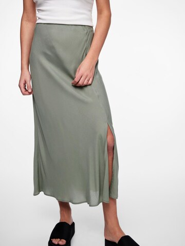 PIECES Skirt 'NYA' in Green