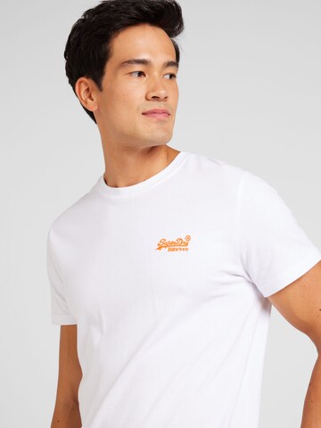 Superdry Koszulka 'Essential' w kolorze biały