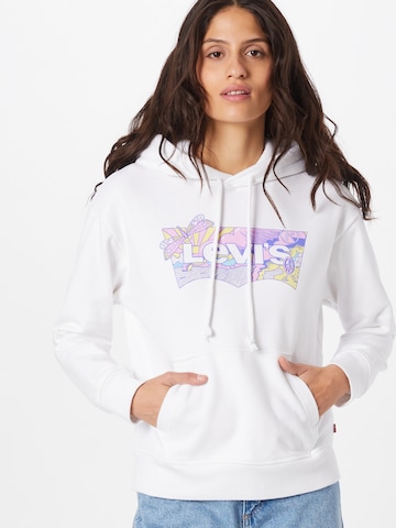 Felpa 'Graphic Standard Hoodie' di LEVI'S ® in bianco