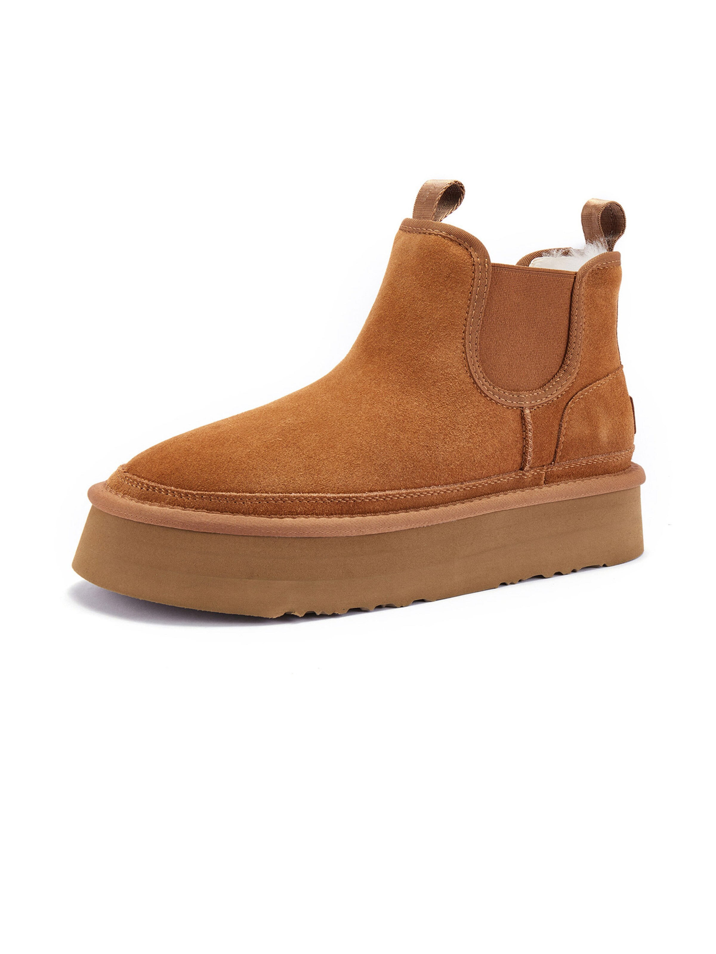 Australia Luxe Collective Boot 'Emery Platfoam' i brun: framsida