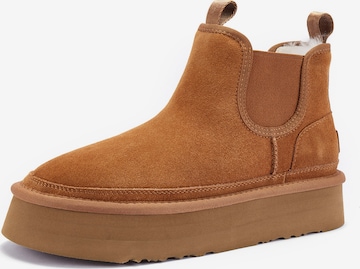 Australia Luxe Collective Boot 'Emery Platfoam' i brun: framsida