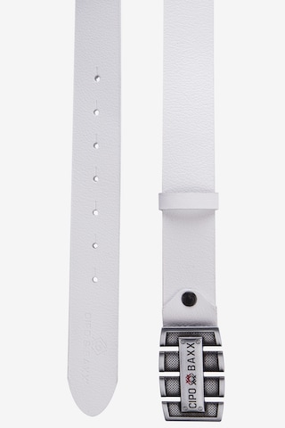 CIPO & BAXX Belt in White