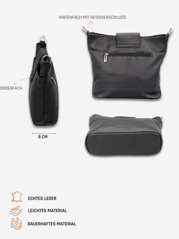 Adel Bags Schultertasche 'Sara' in Schwarz