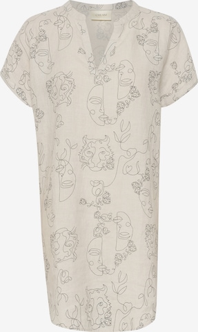 Cream Tunic 'Bellis' in Beige: front