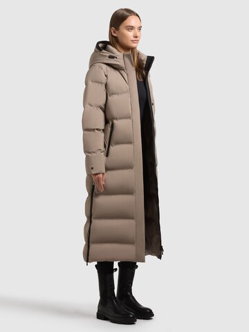 khujo Winter Coat 'MAYLA3' in Grey