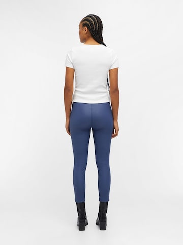 OBJECT Skinny Leggings i blå