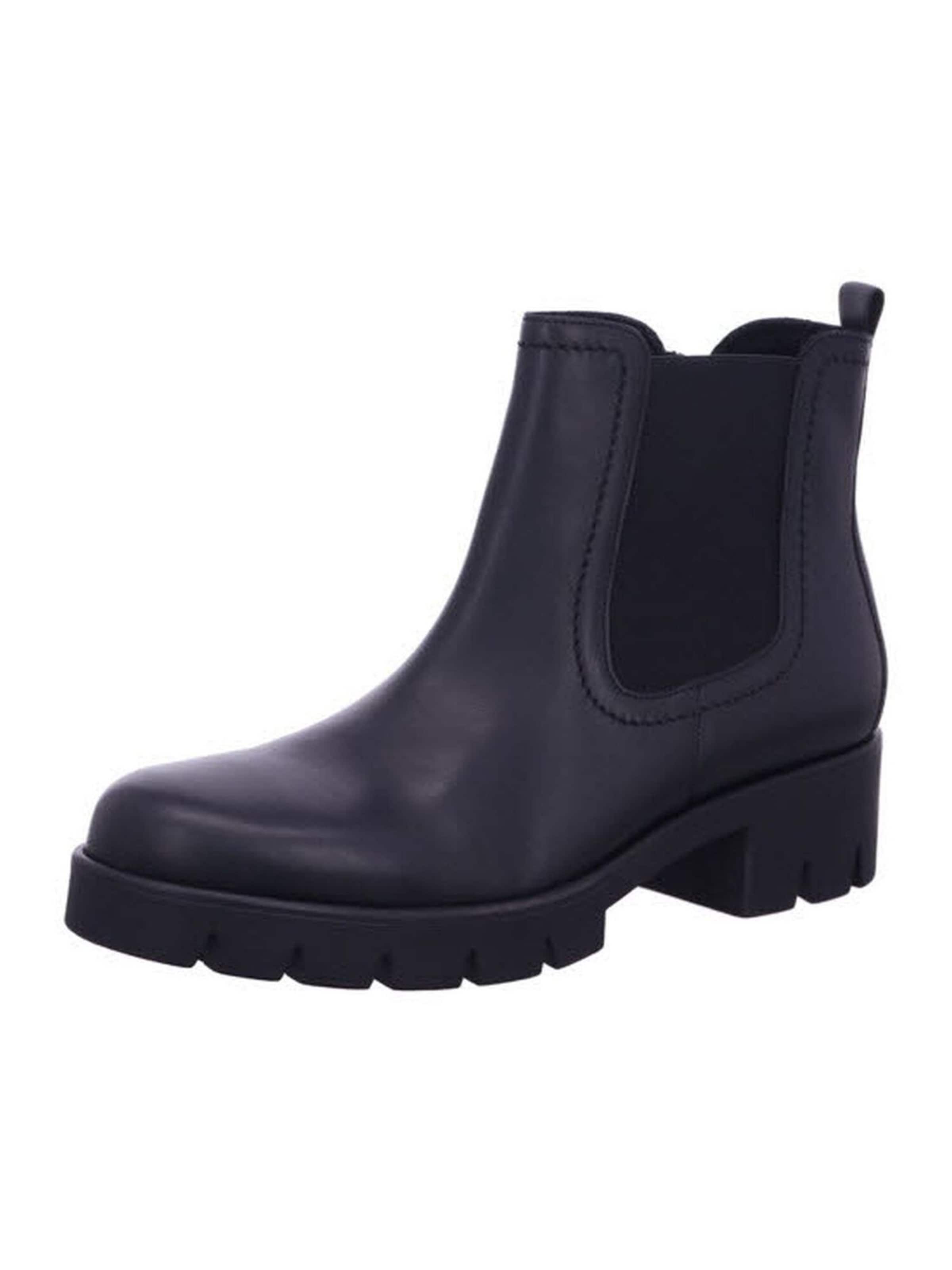 GABOR Chelsea Boots in Black: front