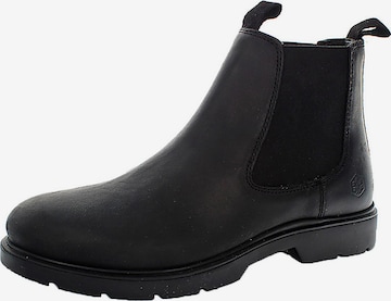 Lumberjack Chelsea boots 'Charlie' in Zwart: voorkant