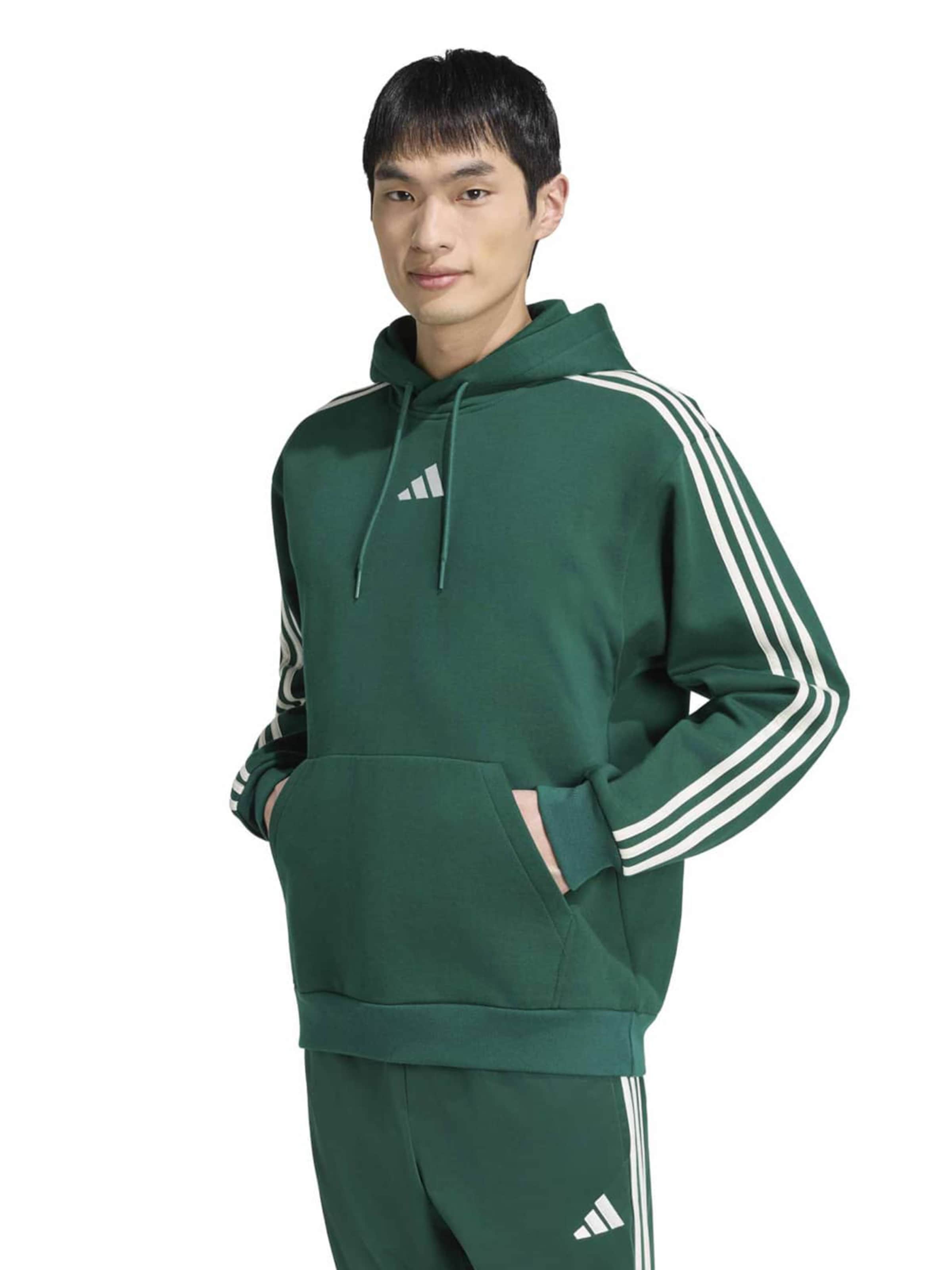 ADIDAS SPORTSWEAR Спортен суитшърт в зелено: отпред
