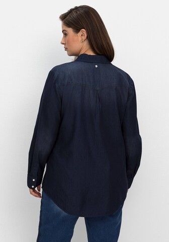 SHEEGO Blouse in Blue