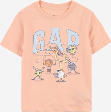 GAP Majica | oranžna barva: sprednja stran