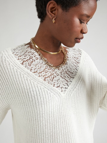 Pull-over 'NOLA' ONLY en blanc