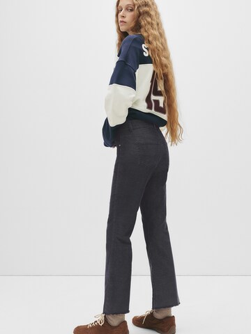 évasé Jean Pull&Bear en bleu