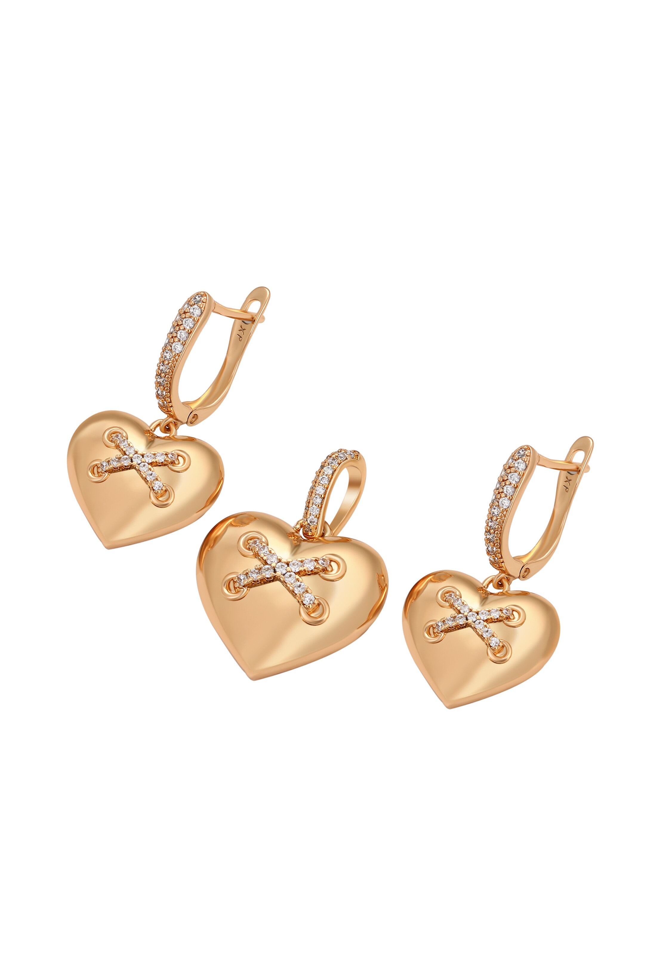 faina - Conjuntos de bijuteria em ouro