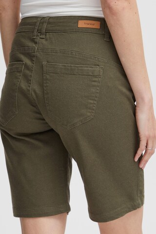 Fransa Regular Pants 'lomax' in Green