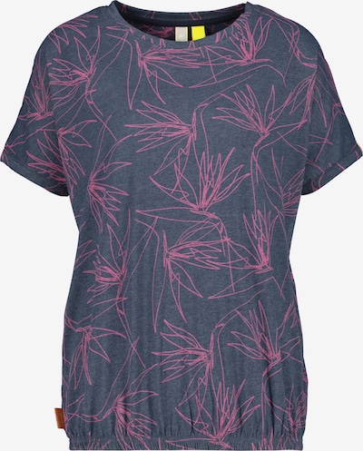 Alife and Kickin T-shirt 'Sun' en bleu / rose, Vue avec produit