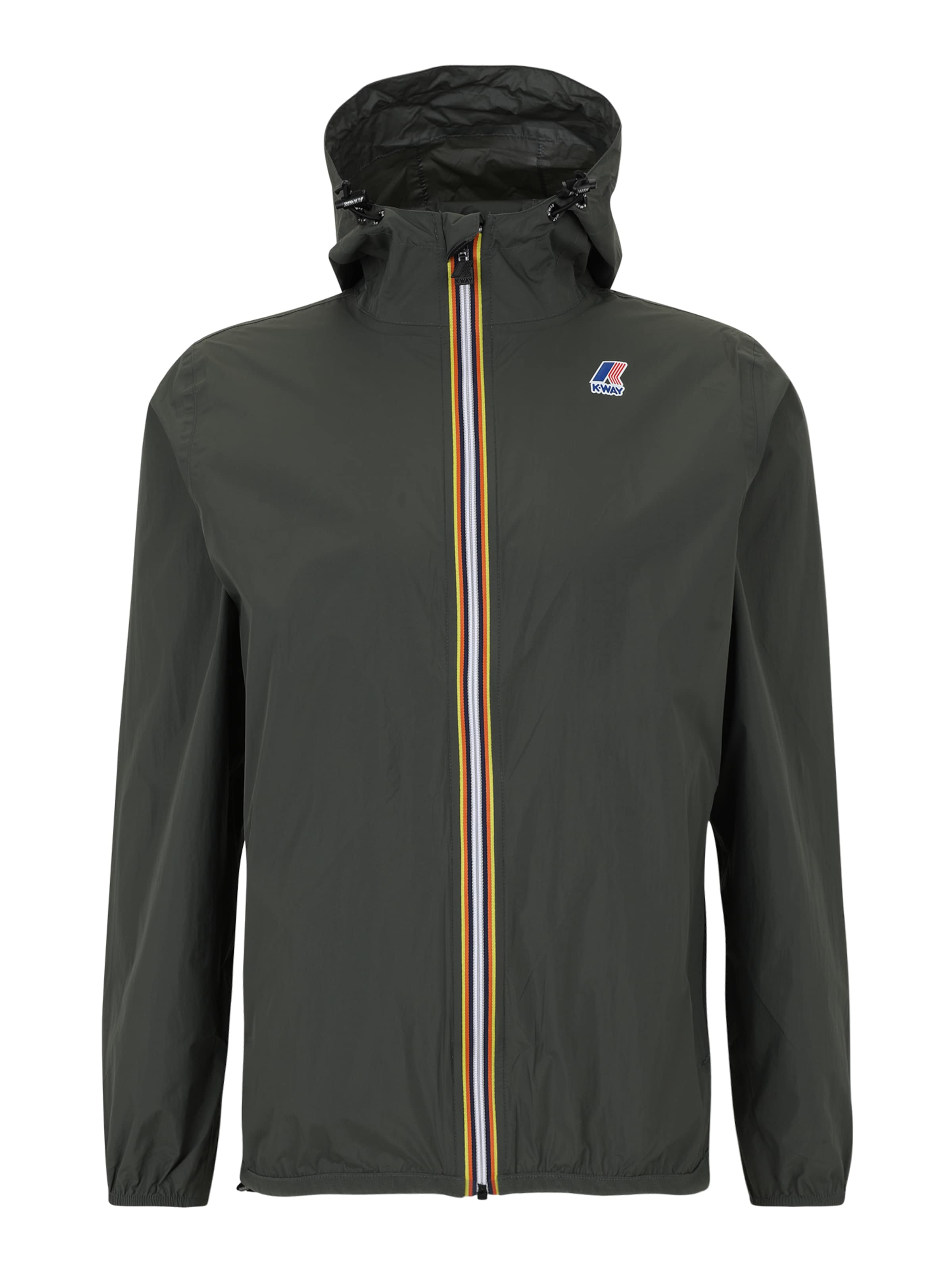 Veste fonctionnelle 'Le Vrai 4.0 Claude' K-Way en vert : devant