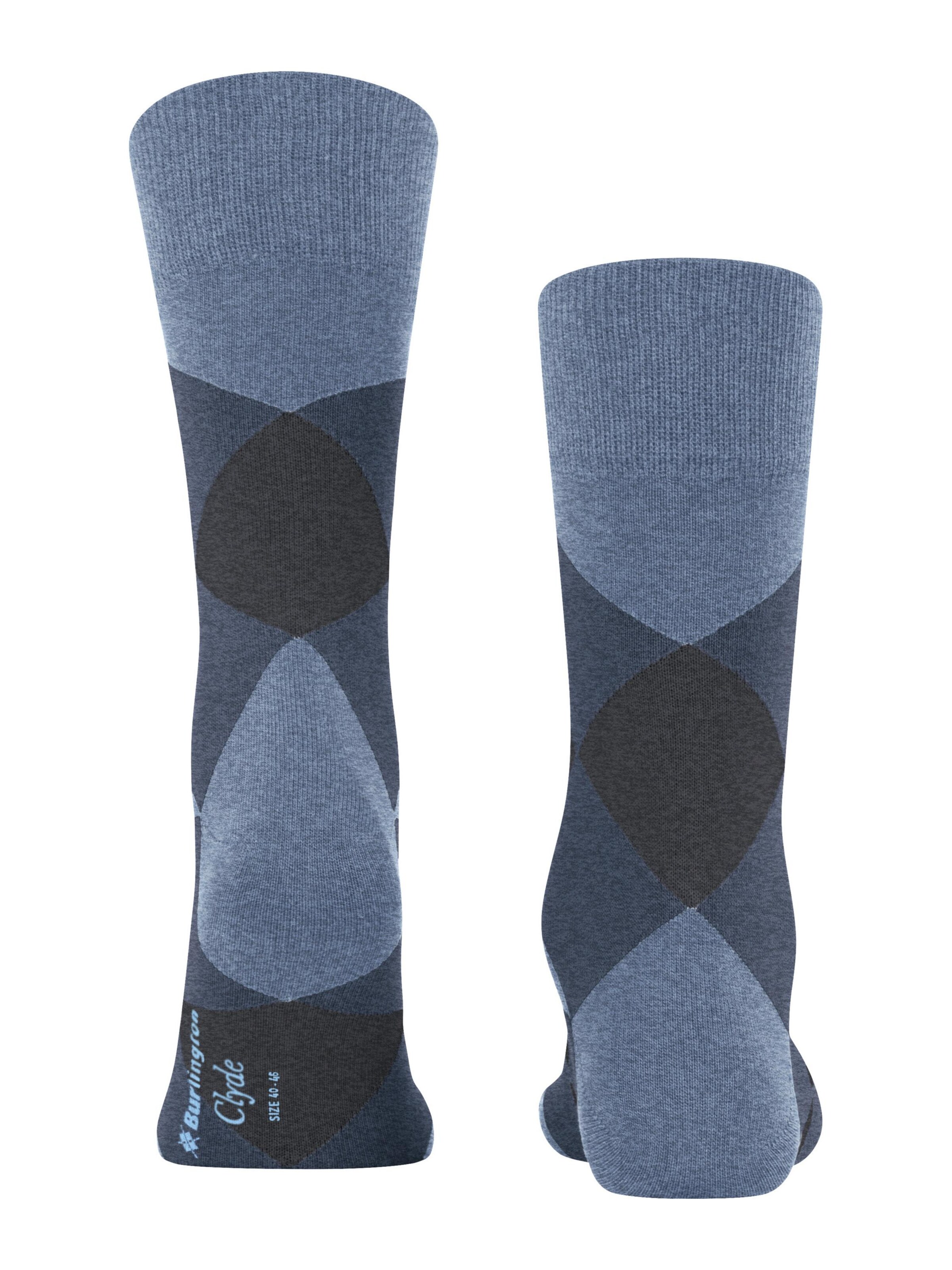 BURLINGTON Socks 'Clyde' in Blue