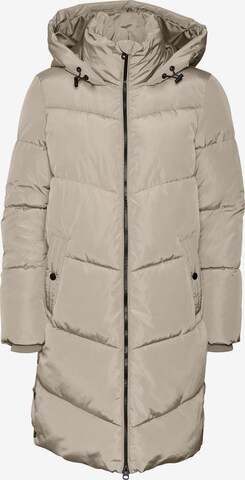 VERO MODA Wintermantel in Beige: voorkant