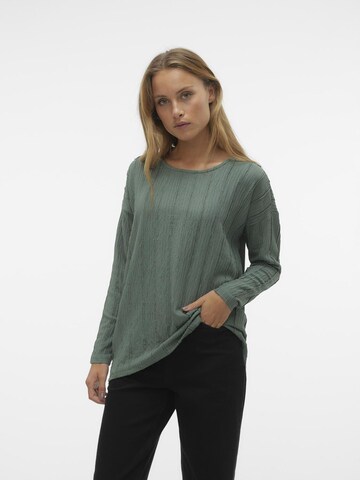 Chemisier 'CATHRINE' VERO MODA en vert : devant