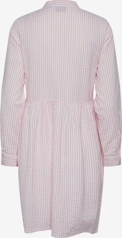 Robe-chemise 'SALLY' PIECES en rose