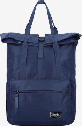 Zaino 'Urban Groove ' di American Tourister in blu: frontale
