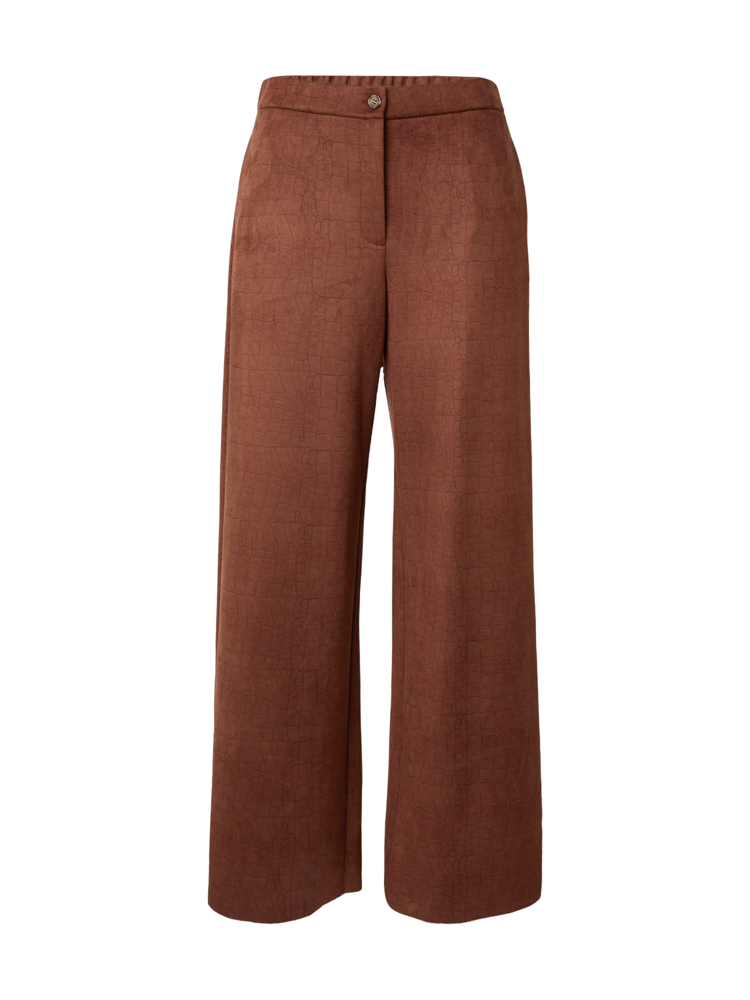 Persona by Marina Rinaldi Wide leg Pants 'GELATO' in Brown: front