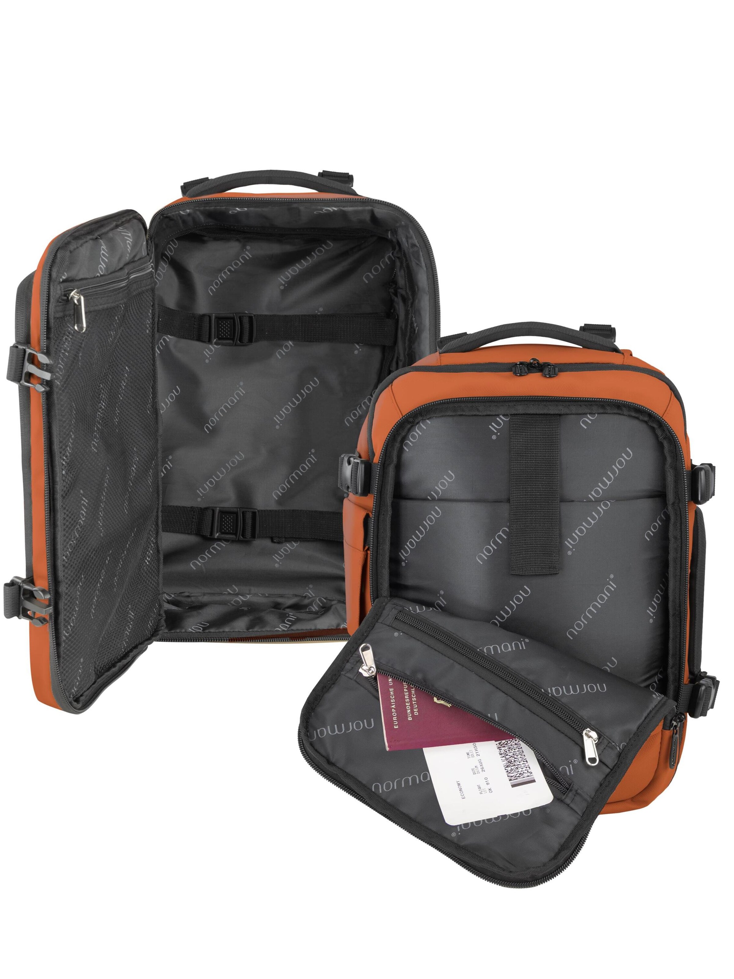 normani Backpack 'Nikaho' in Orange