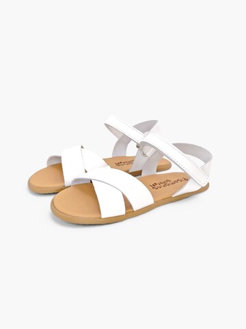 Pisamonas - Sandalias en blanco