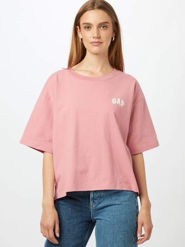 GAP Shirt in Roze: voorkant