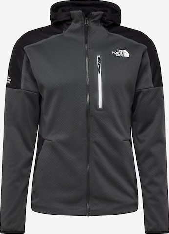 THE NORTH FACE Sportsweatjacke in Grau: predná strana