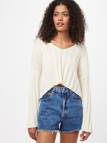 American Eagle Sweter w kolorze beżowy: przód