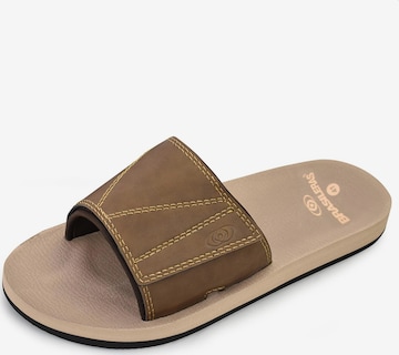 Brasileras - Zapatos abiertos 'Jay' en marrón: frente