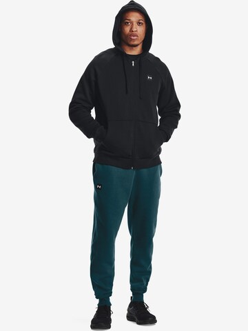 UNDER ARMOUR Tapered Sportbroek 'Rival' in Blauw