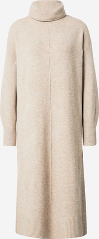 pilka PIECES Megzta suknelė: priekis