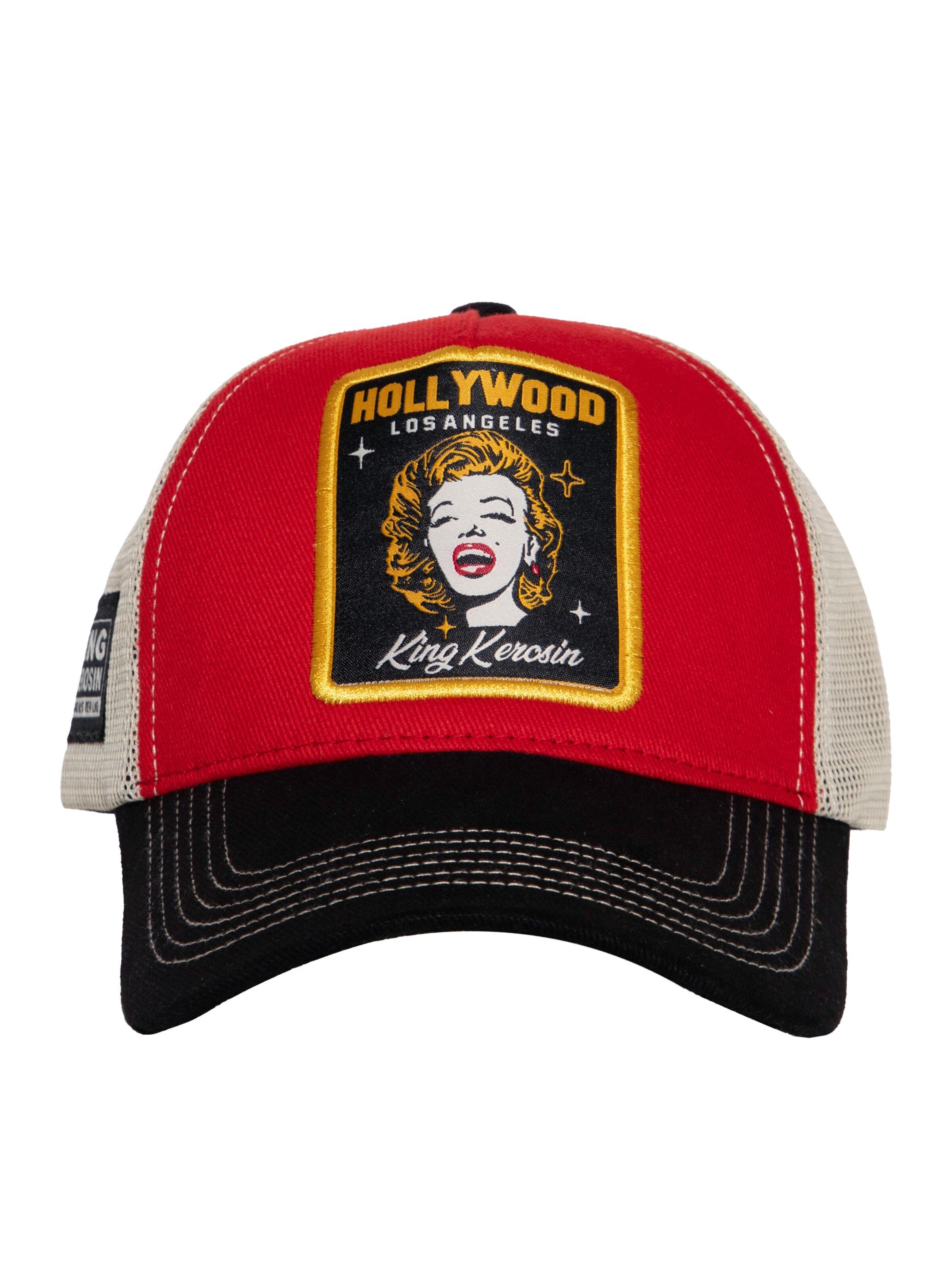 King Kerosin Cap 'Hollywood' in Rot