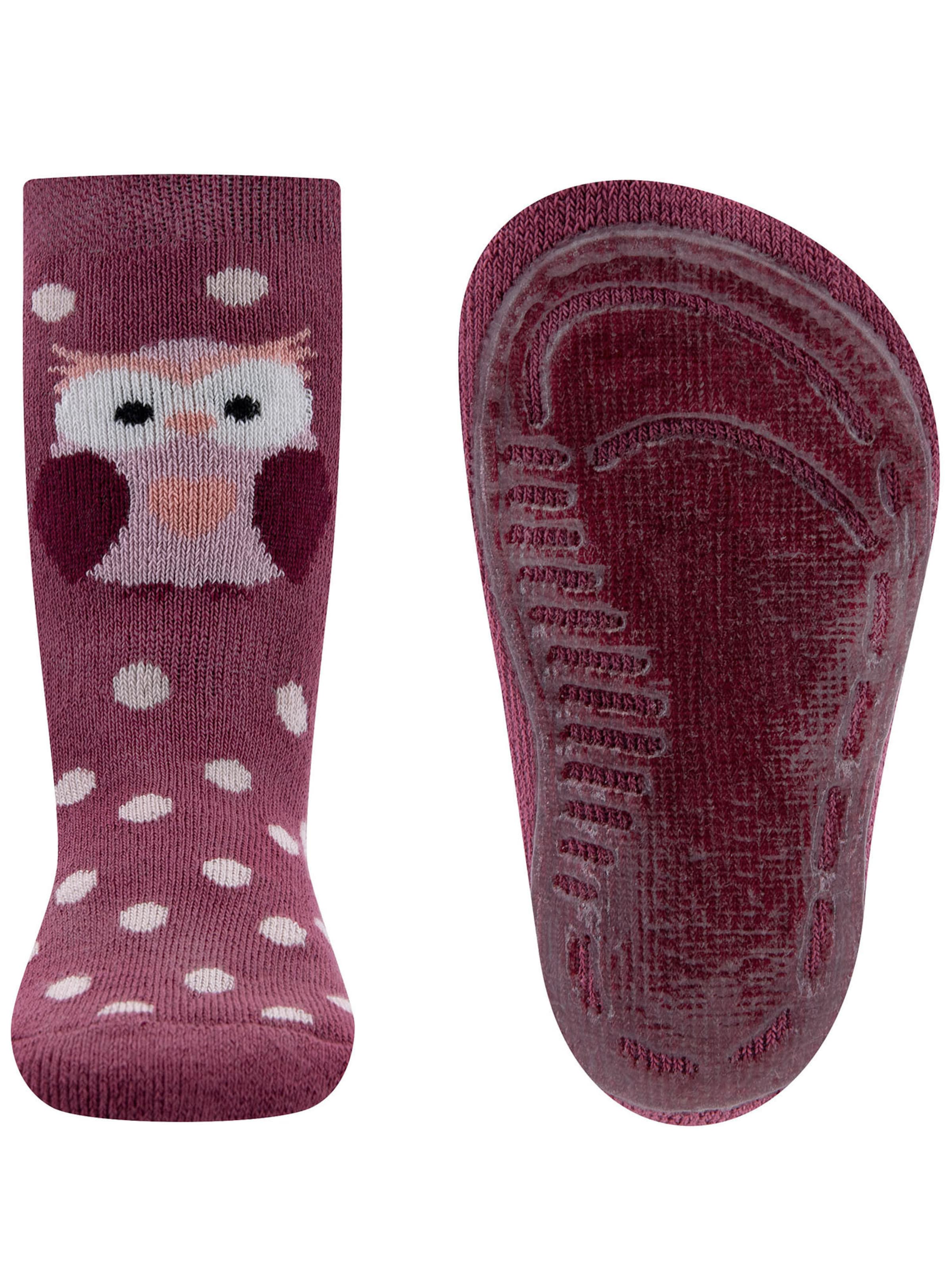 EWERS Носки 'Eule' в Красный: спереди