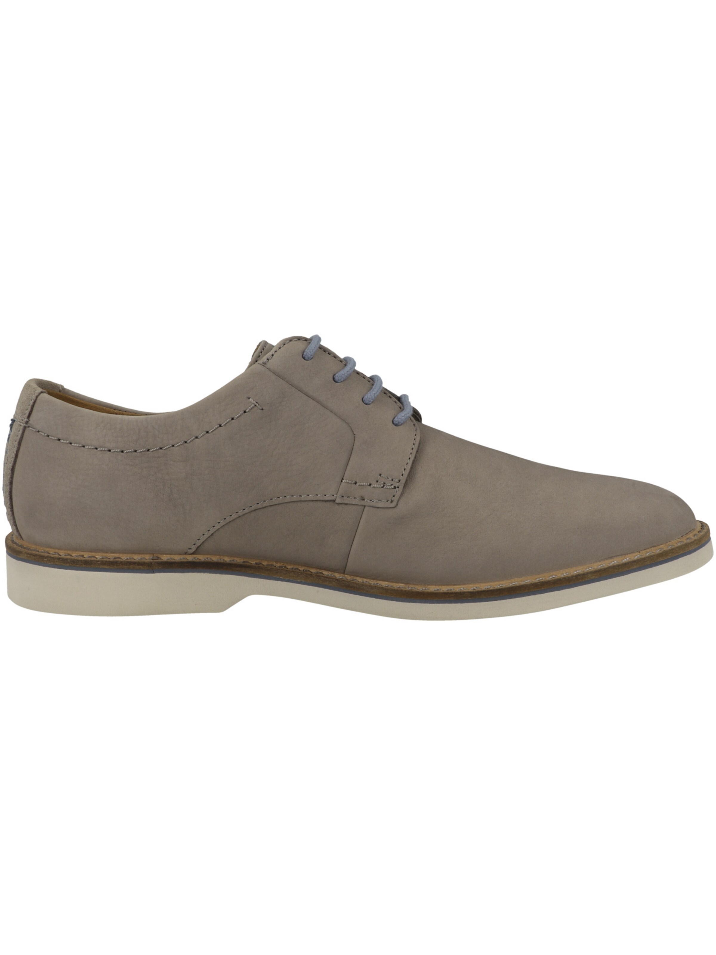 Scarpa stringata 'Atticus' di CLARKS in grigio