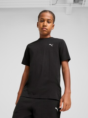 PUMA T-shirt 'WARDROBE ESS' i svart: framsida