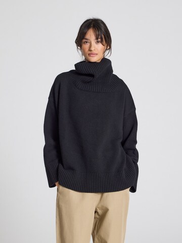 Gai+Lisva Sweater ' Vita ' in Schwarz: Vorderseite