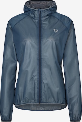 ZIENER Athletic Jacket 'NATINA' in Blue: front