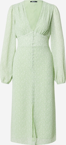 Robe-chemise 'Mindy' Gina Tricot en vert : devant