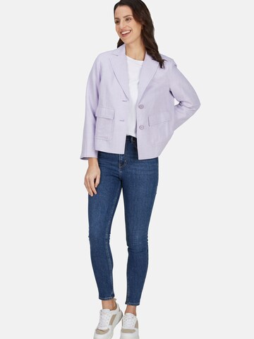 Blazer White Label en violet : devant