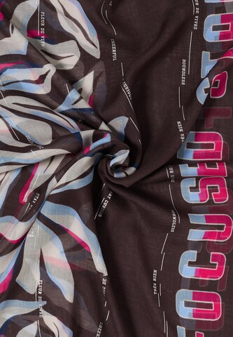 CECIL Tube Scarf in Brown