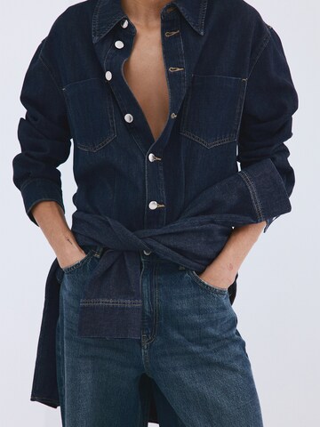 MANGO Kezeslábas 'Belle' - kék