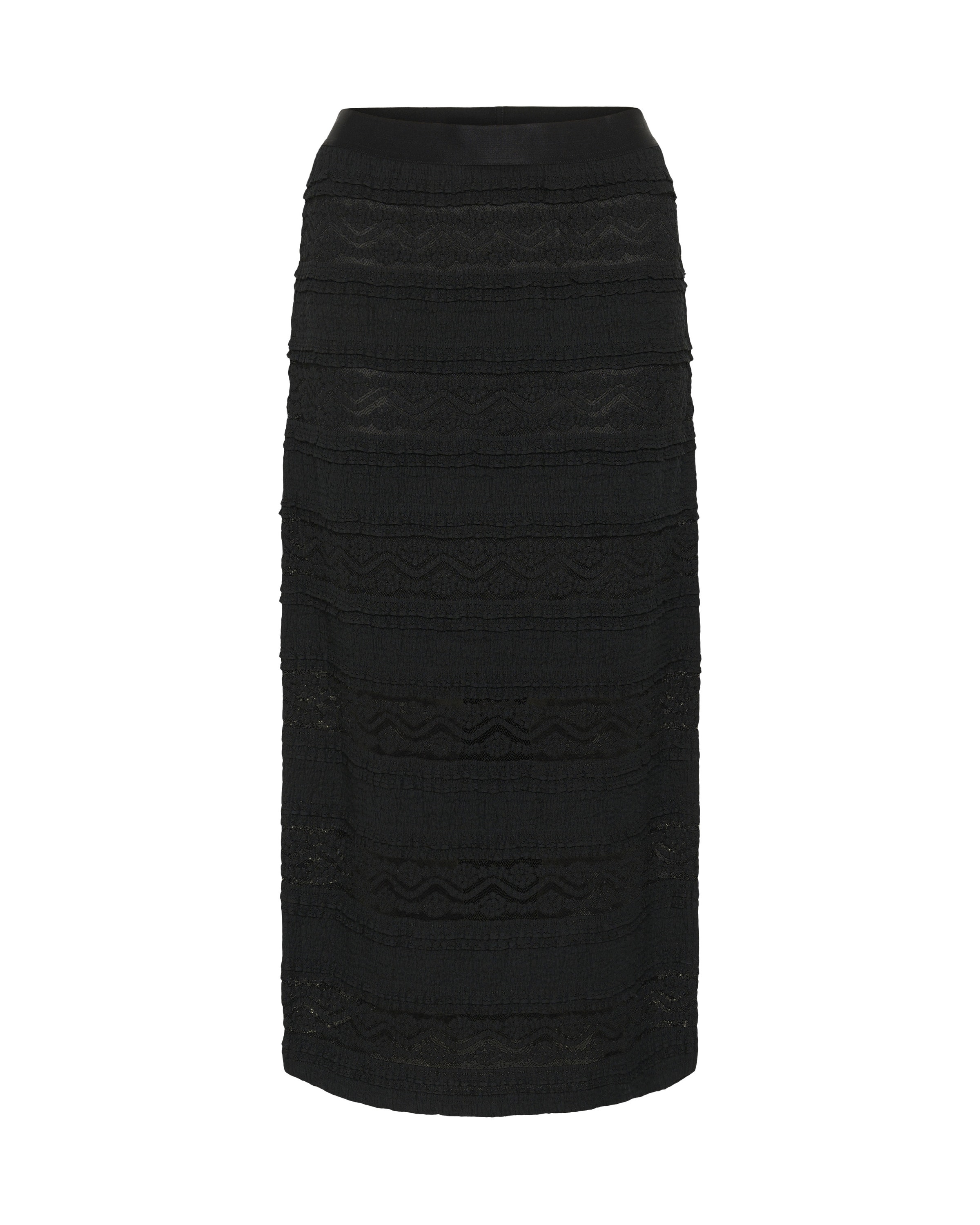 Kaffe Nederdel 'KAAnne' i sort: forside