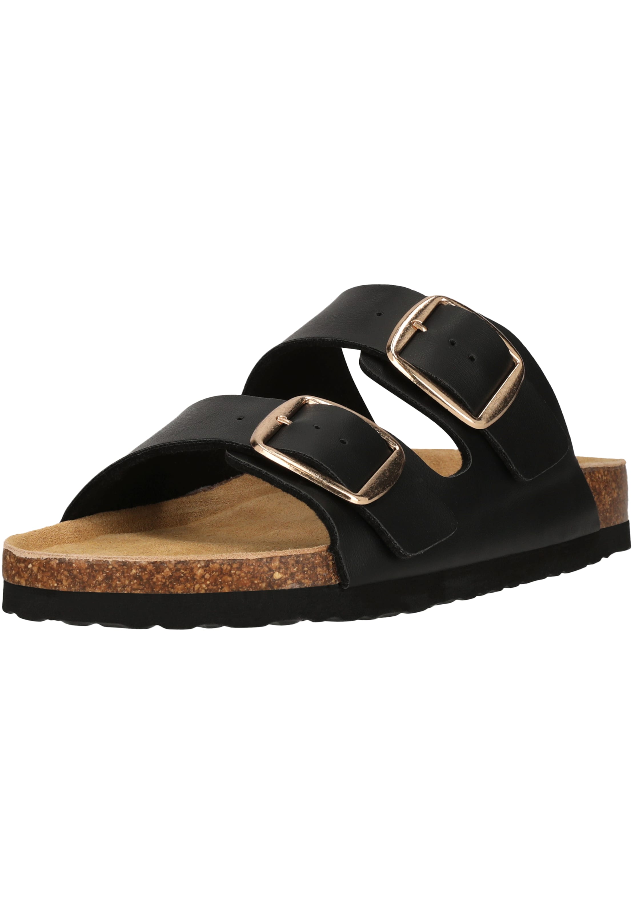 NOU Sandal 'Bundao' in Black: front