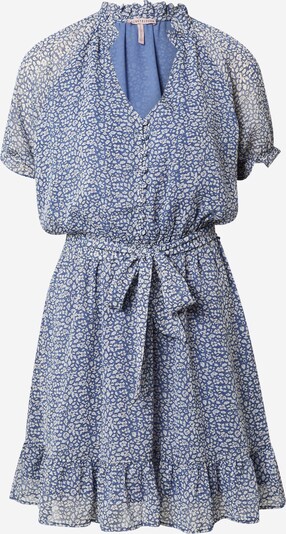 Funky Buddha Robe-chemise en bleu fumé / noir / blanc, Vue avec produit