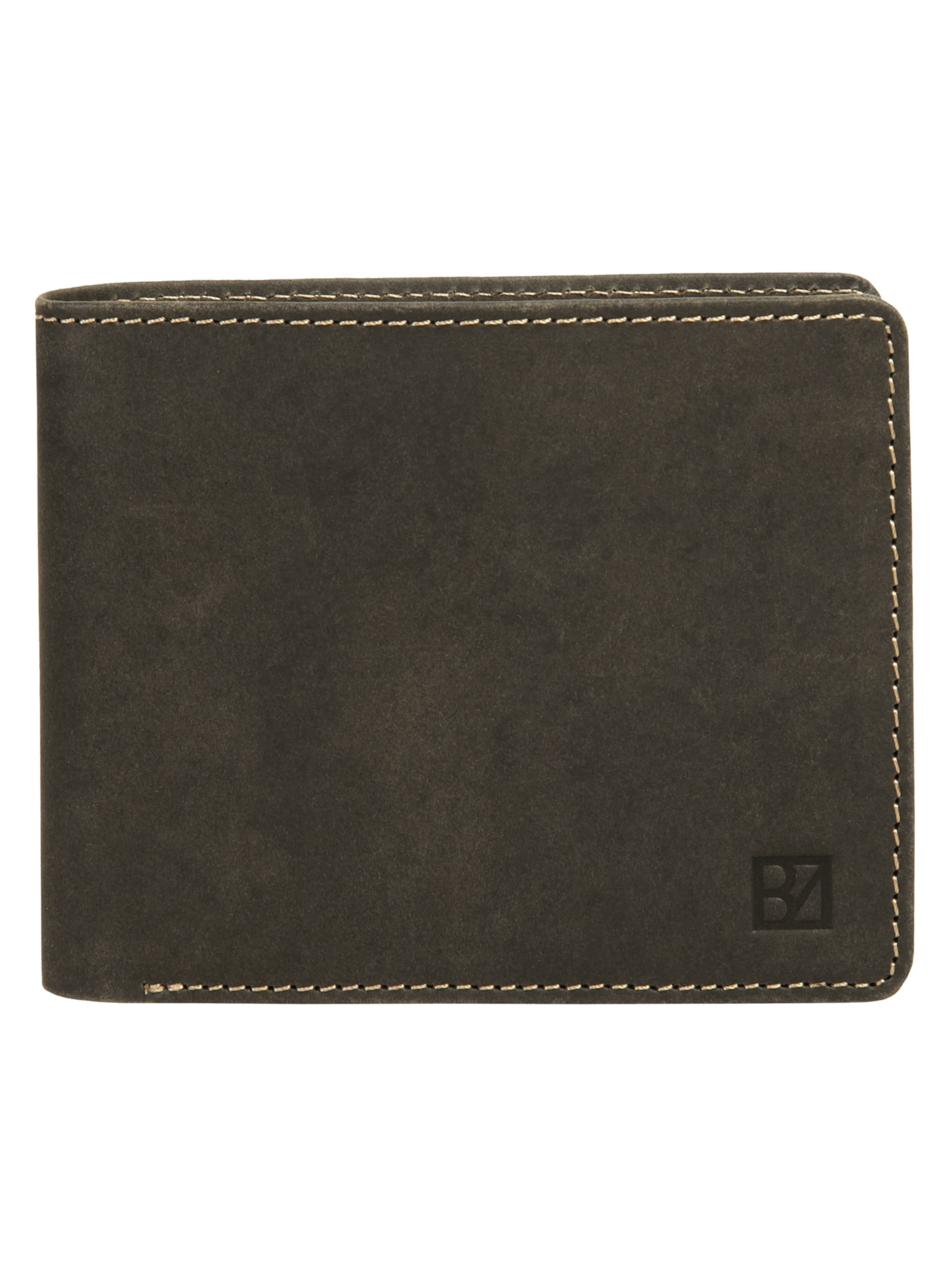 BODENSCHATZ Wallet 'Bodenschatz Geldbörse BICOLOUR' in Black: front